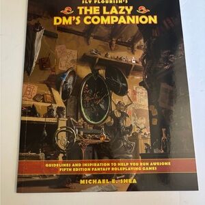 The Lazy DM’S Companion Dungeons & Dragons DnD book EUC